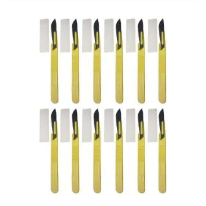 Bisturi Culinário Profissional P/ Pães Kit Com 100 Unidades