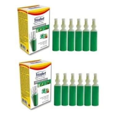 12 UN - Tricofort Tônico Capilar Ação 3 Em 1 Frascos 20ml