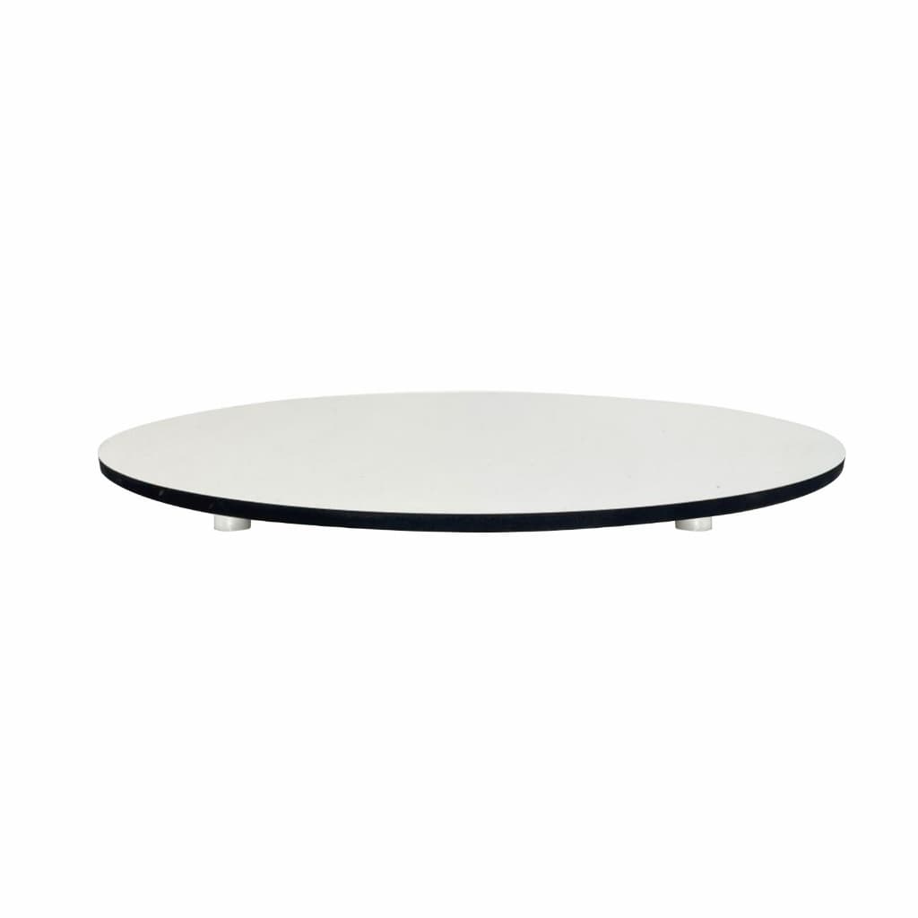 Tabuleiro Cake Board em Mdf Branco 6mm Para Confeitaria 1 unidade Com Pé