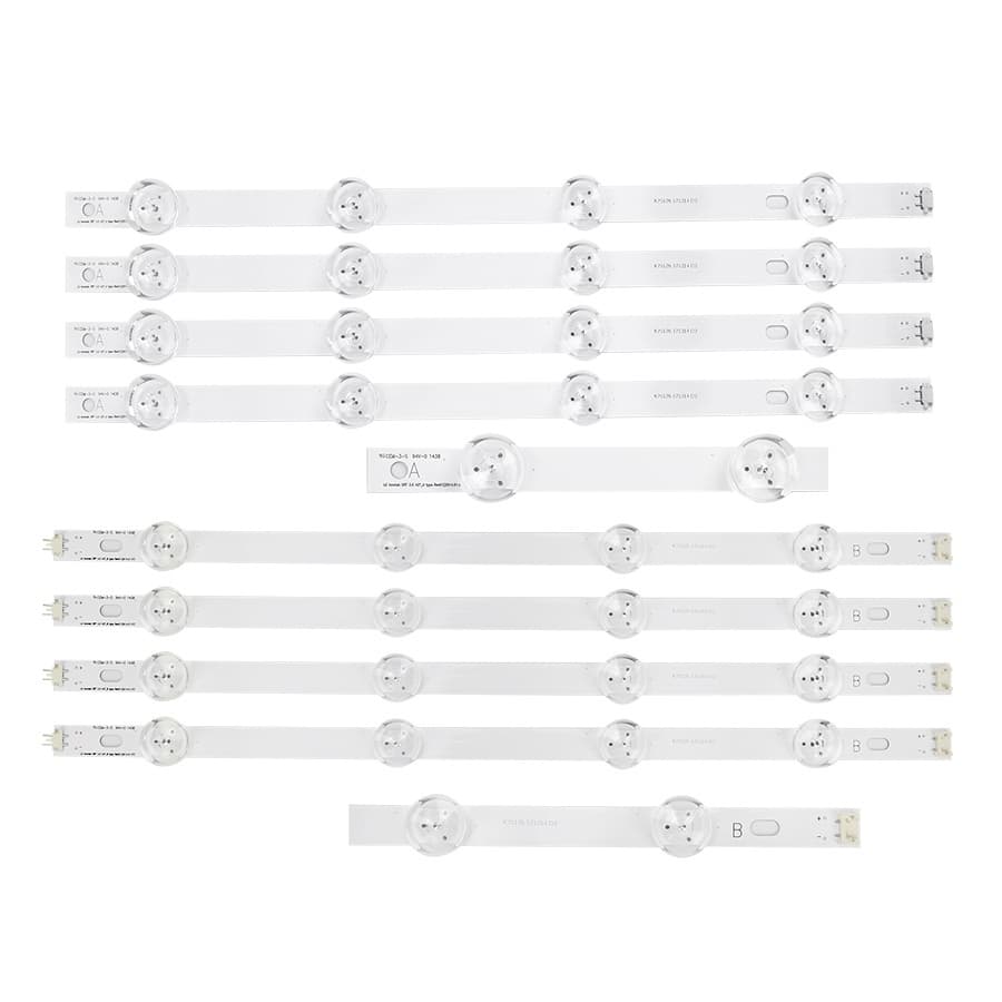 Kit Barras de Led 42LB6500 / 42LY340 / 42LF6400 / 42LF5500 / 42LF6200 - Kit Completo com 8 Barras