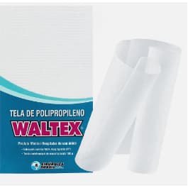 Tela Inorgânica de Polipropileno - 15x15cm / 26x36cm - Waltex