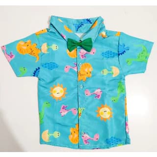 Camiseta Camisa Infantil Menino Dinossauros com Gravata Dino Baby Dinossauros