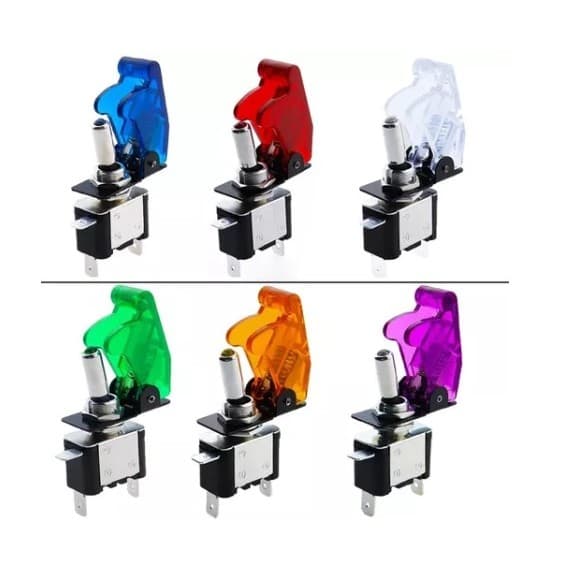 Um Interruptor Botão Caça Tictac Chave Led Turbo Tuning Liga Desliga On Off Neon