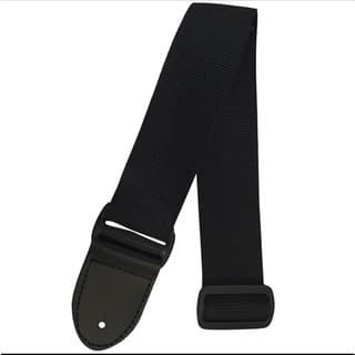 Correia Talabarte Violão Baixo Guitarra Viola Nylon Preto