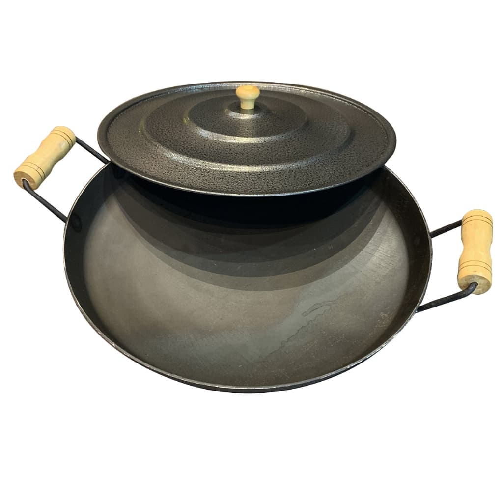 Chapa Disco Tipo Arado 50cm Com Borda P/ Porção Direto Da Fábrica