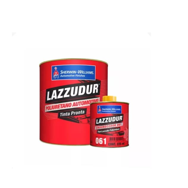 Tinta Automotiva Pu Branco Glacier + Catalisador Lazzudur