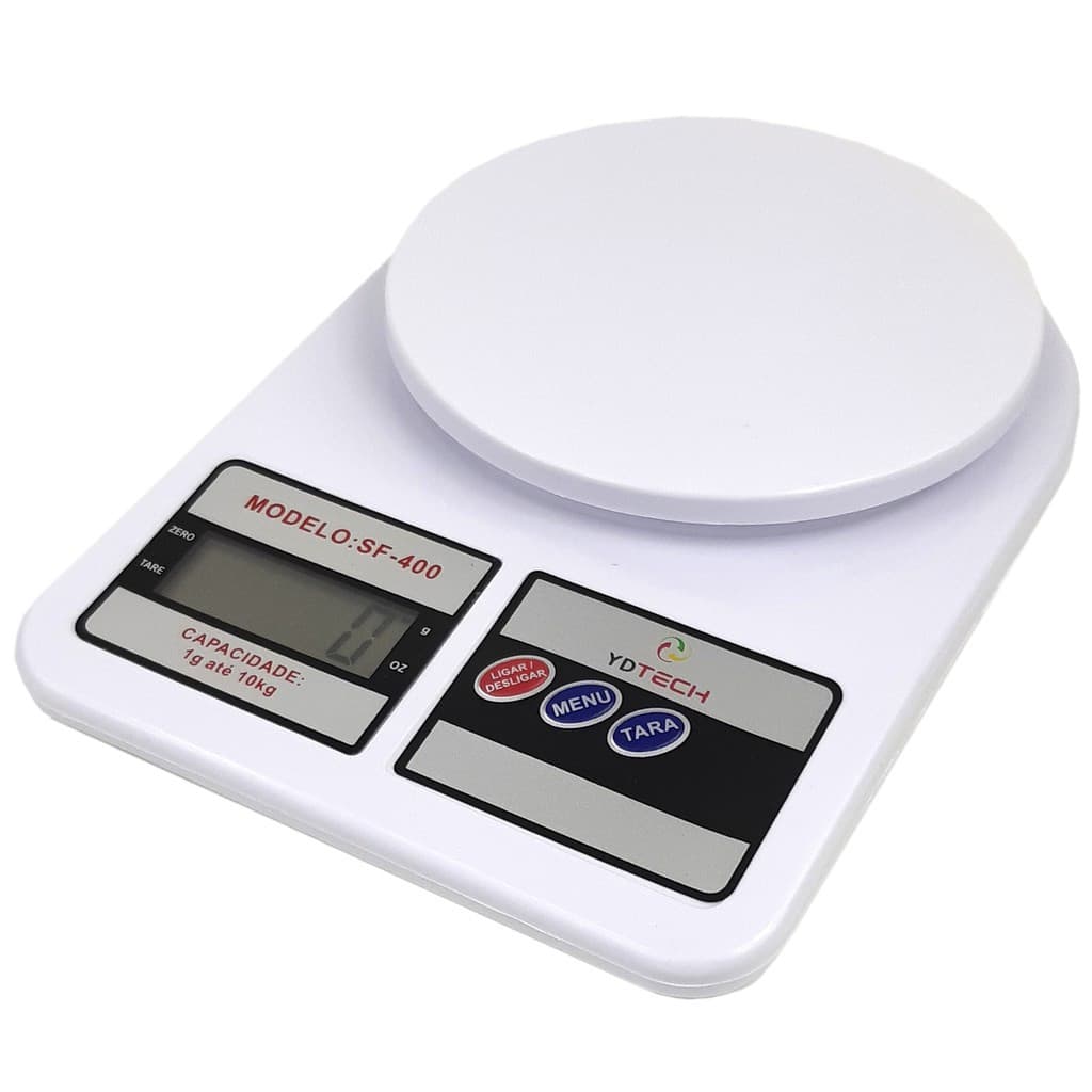 Balança Digital De Precisão 1g À 10kg Cozinha Dieta Fitness Alimentação Saudavel com Função TARA