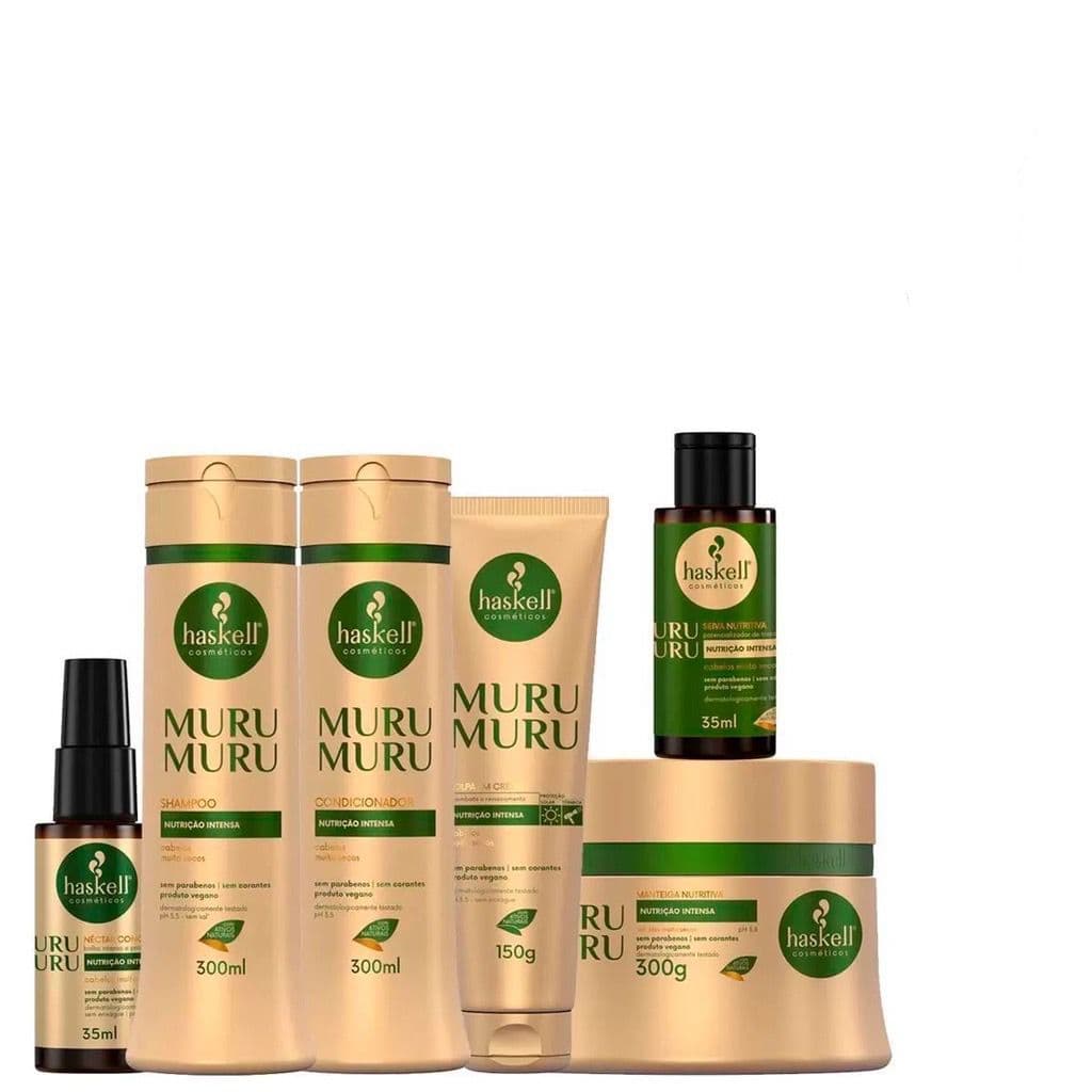 ￼Kit Haskell Murumuru Completo com 6 Produtos 300ml