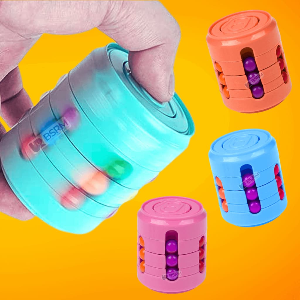 Brinquedo fidget toys cubo mágico cilindro magico 4D fidget cube hand spinner Brinquedos anti stress criança 3 anos