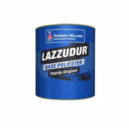 Tinta Automotiva Poliéster Prata Light Met -  Lazzudur 900ml
