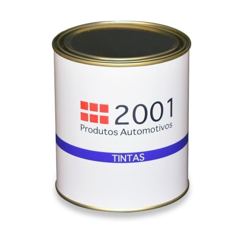 Tinta Automotiva Duco / Laca PRETO SEMI BRILHO 900ml 2001