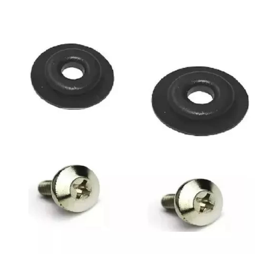 Kit borracha e parafuso a tampa lateral titan 150/ cbx250 twister 2000 á 2008