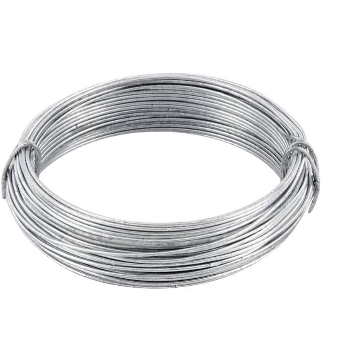 Arame Galvanizado número 12, 14, 16, 18, 20 e 22 rolo com 1 kg  para Artesanato, Cercas, Obras...