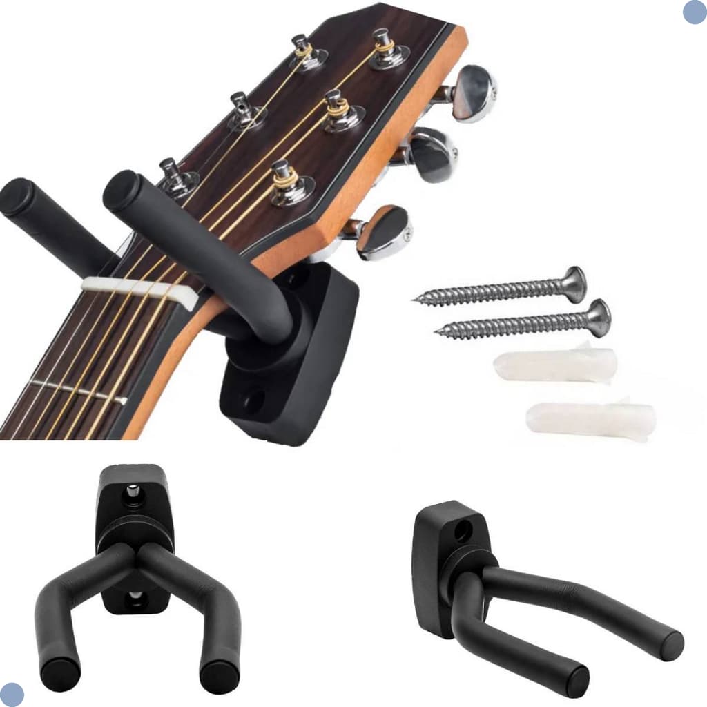Suporte Parede Ajustável Para Pendurar Violão guitarra baixo com nota fiscal