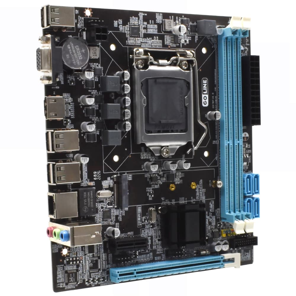Placa Mãe H61M-G GoLine - DDR3 até 16GB / LGA 1155 / H61 / M-ATX