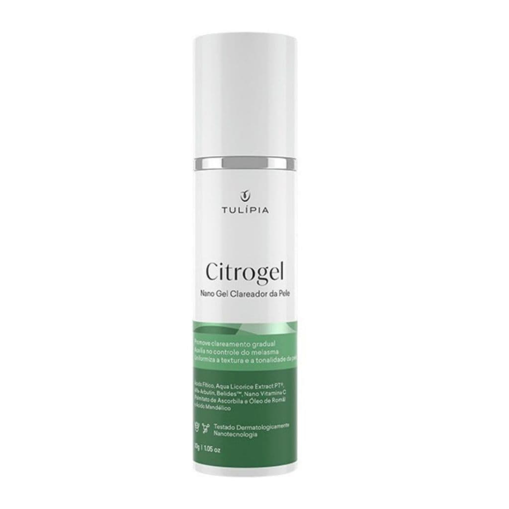 Citrogel Gel Facial e Corporal Tulípia 30g Luminosidade Uniformização Viço Hidratação da Pele
