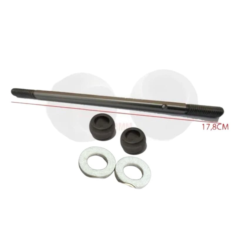 Eixo Ventilador Mondial 40cm + 2 Buchas + Feltros