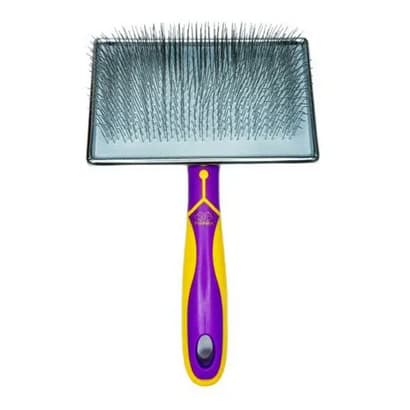 Rasqueadeira Plana Grande Cerdas Super Altas 25mm Forpets