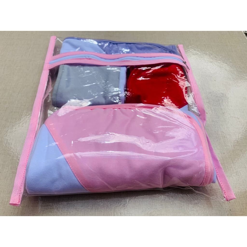 KIT 4 SAQUINHOS maternidade de plástico organizador, maternidade, escola, mochila, viagem