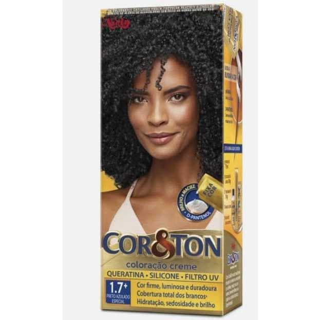 Tintura cor&ton 1.7 preto azulado