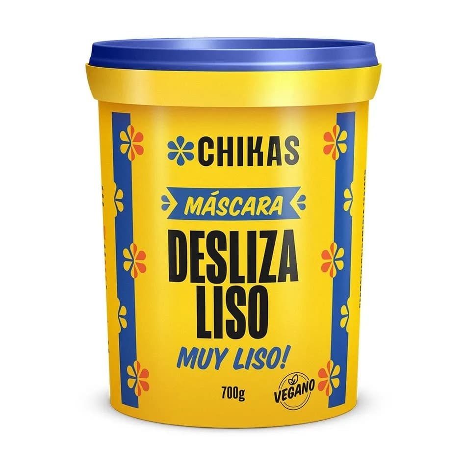 Máscara Desliza Liso 700g Chikas Cosméticos