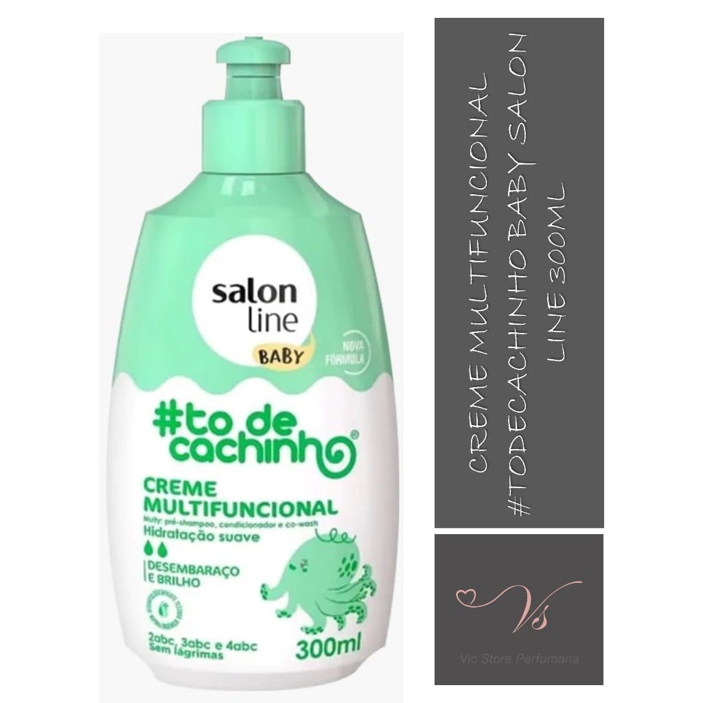 Creme Multifuncional #Todecachinho Baby Salon Line 300ml