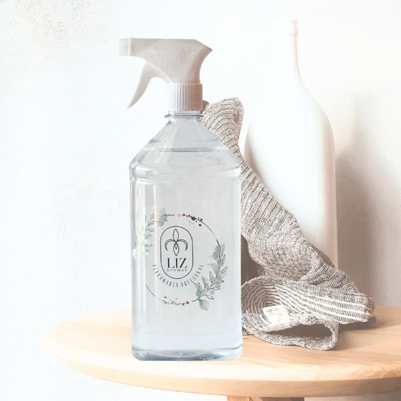 Água Perfumada Para Tecidos com borriador 1 Litro LIZ AROMAS