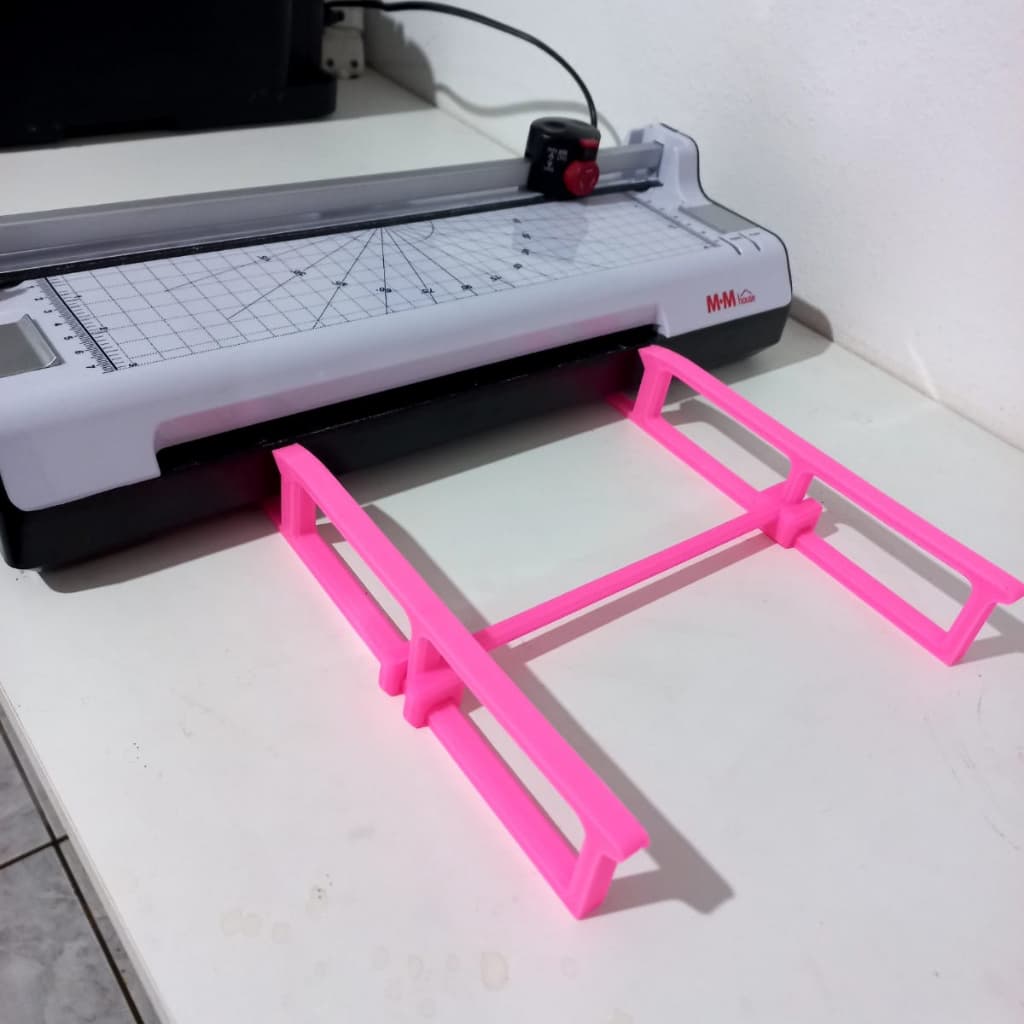Suporte apoio guia para Plastificadora Laminadora Refiladora A4