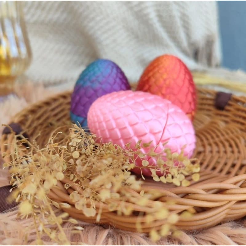 Ovinho de Páscoa Chocolate Decorativo Presente Crianças