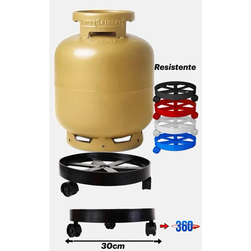 Suporte para botijão plantas vasos galões de água