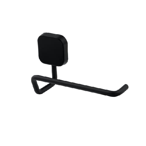PAPELEIRA PORTA PAPEL HIGIÊNICO BANHEIRO MODELO PREMIER LUXO BLACK PRETO FOSCO - LANÇAMENTO