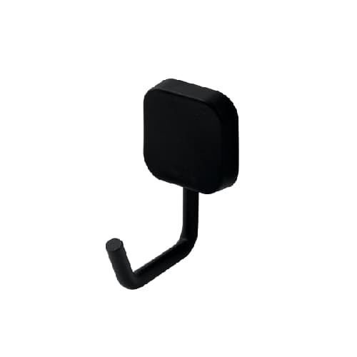 CABIDE GANCHO TOALHA BANHEIRO MODELO PREMIER LUXO BLACK PRETO FOSCO - LANÇAMENTO