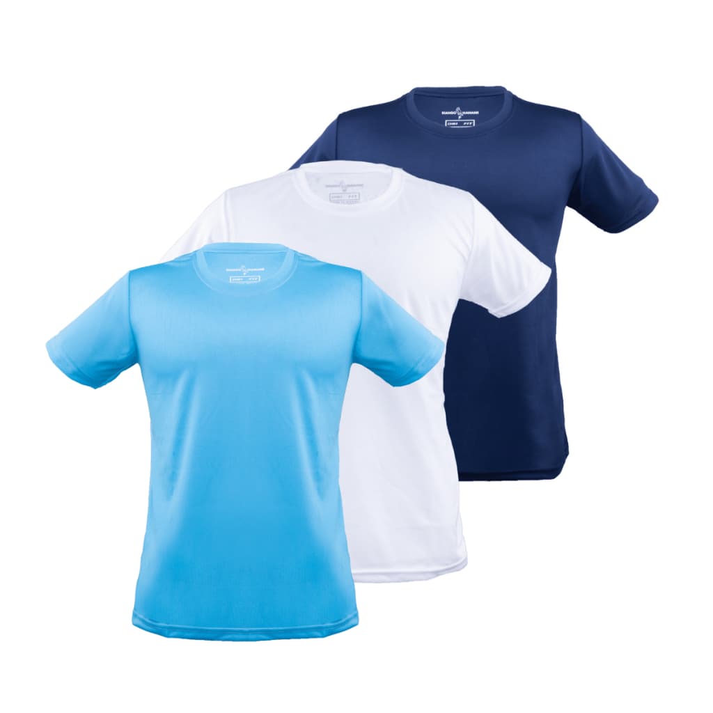KIT 3 Camisetas masculina academia treino corrida blusa esportes roupa fitnes musculação