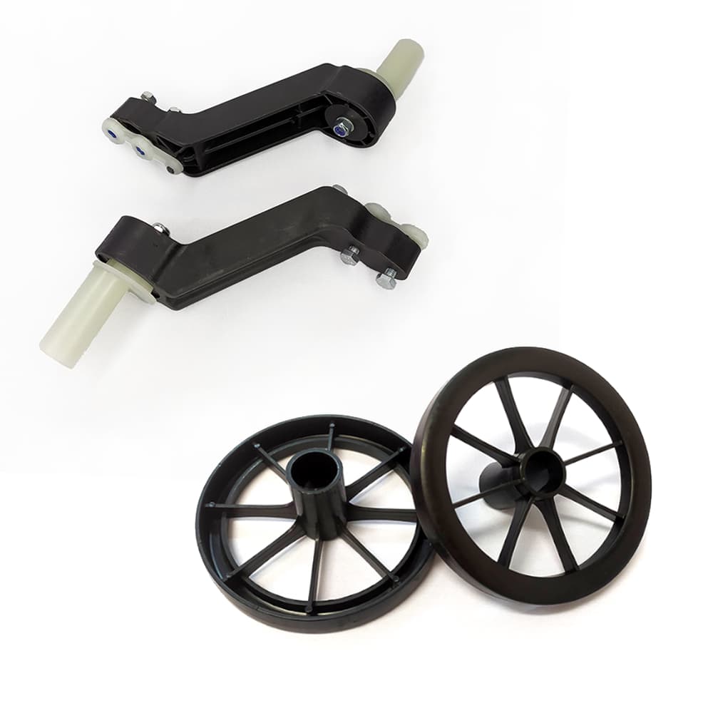 1 Par Roda Rodinha De Apoio Bicicleta Infantil Aro 14 Nathor