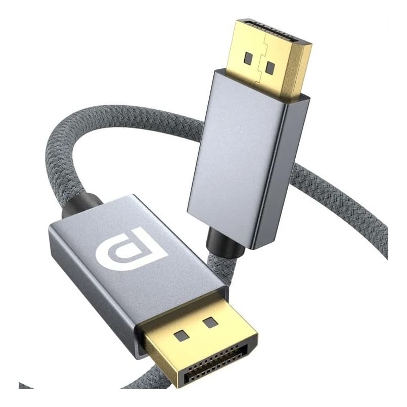 Displayport Dp Para Dp Cable Cabo 2K 165Hz 4k 144hz 1.4 8k 60hz Hd Cabo Adaptador De Vídeo Para Hdtv Projetor Notebook 3M