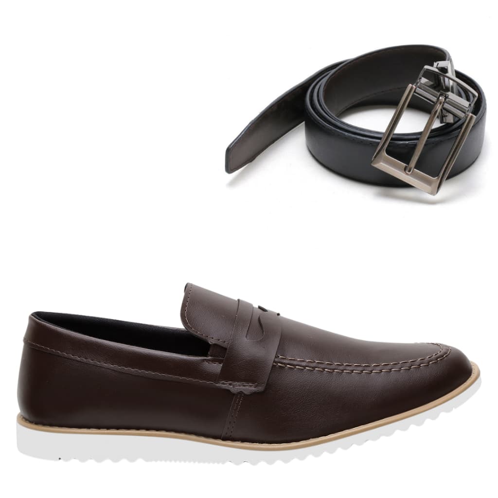Kit Cinto + Sapato Social Oxford Masculino Original!!!