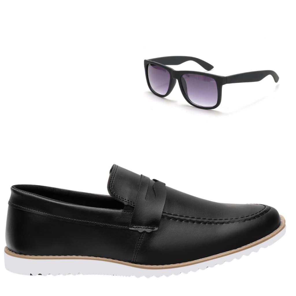 Kit Óculos + Sapato Social Oxford Masculino Original!!!