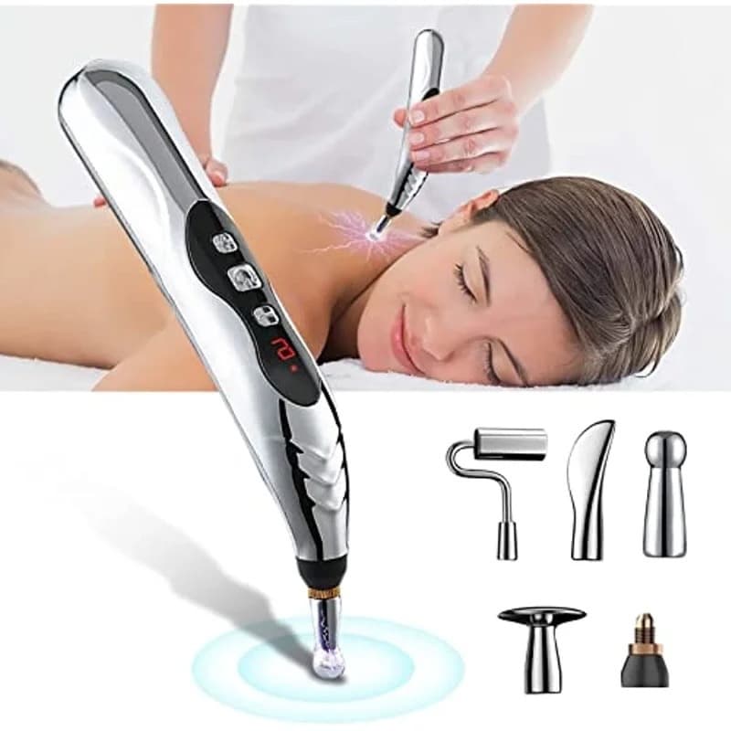 Caneta Eletrônica De Acupuntura Terapia De Alívio Da Dor Usb Recarregável