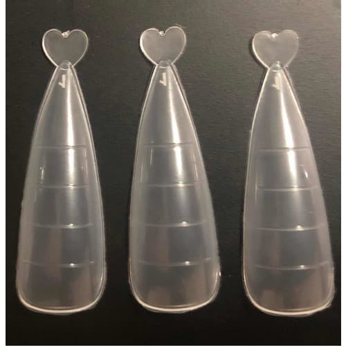 Stiletto Manicure molde F1 silicone reutilizavel