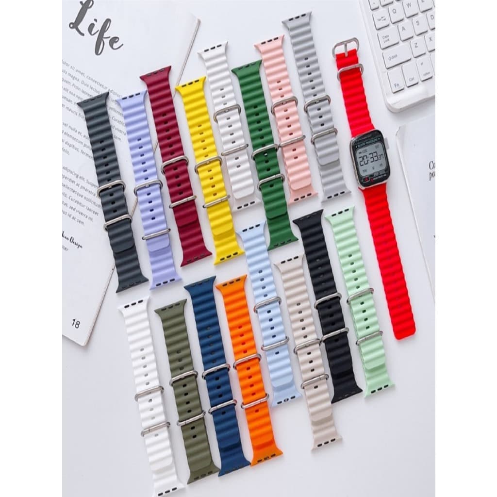 Pulseira Oceano Para Smart Watch Ultra 49mm 45mm 44mm 42mm