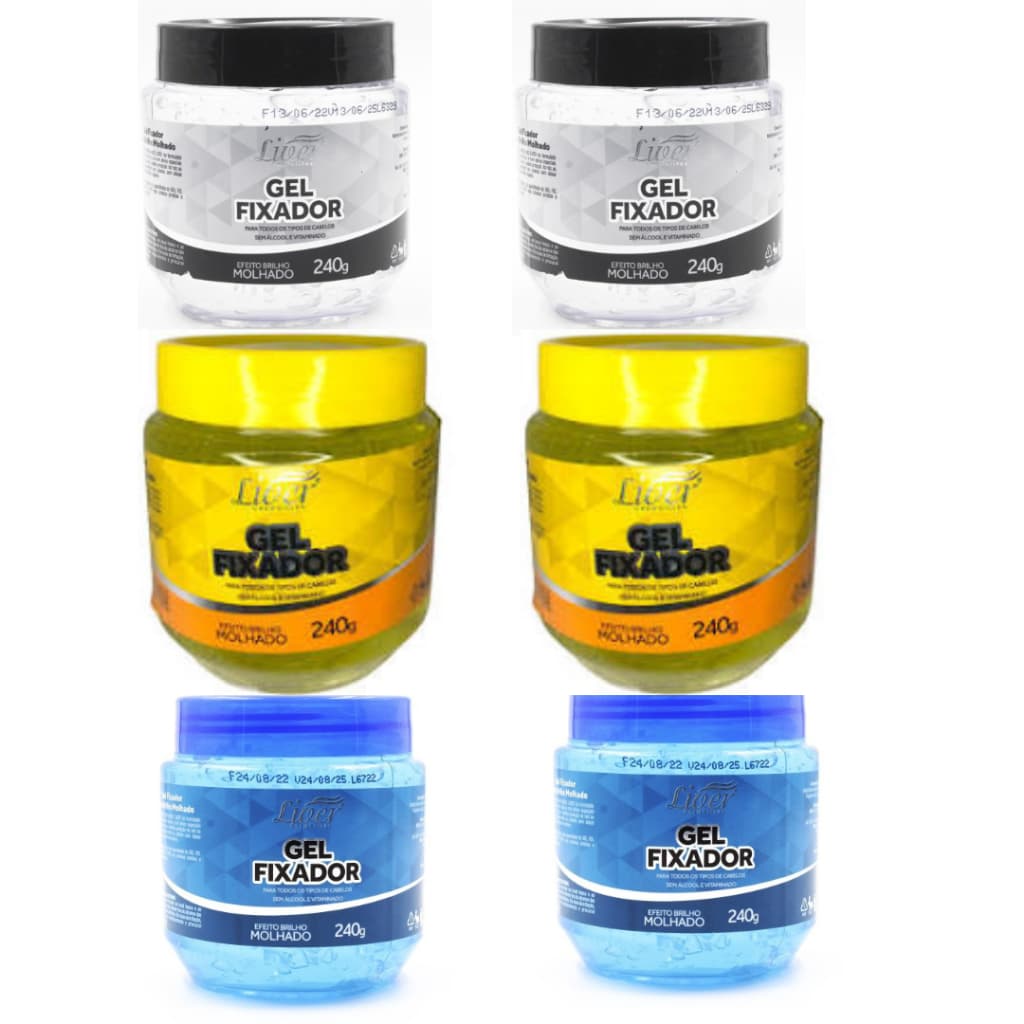 Kit com 2 - Gel Fixador Liver - 240g