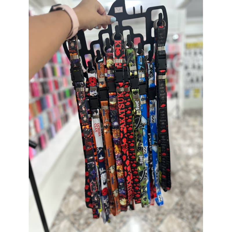 Chaveiro Cordão Moto Pescoço Fecho Engate Rápido