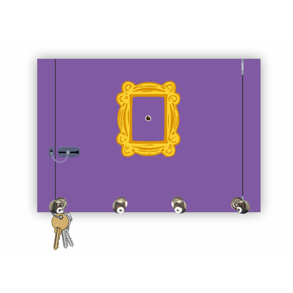 Porta Chaves Friends Série Nerd Geek Decorativo Porta Friends