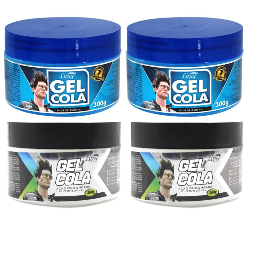 Kit com 2 - Gel Cola Liver 300g