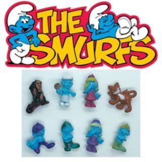 10/40 UN Brinquedos Smurfs. Pequeno Ideal para Lembrancinha de Festas Smurfs