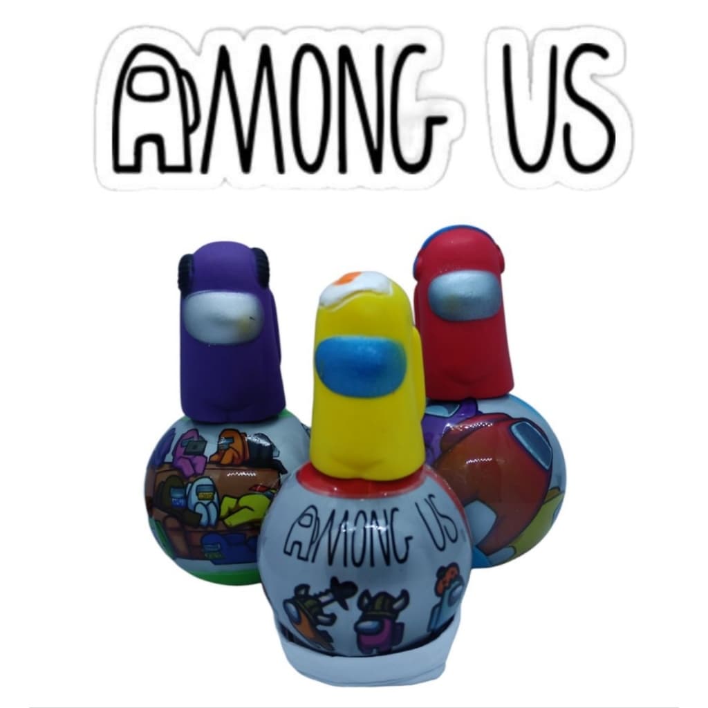 15/30 UN Brinquedo Dedoche Among Us. Ideal para lembrancinhas de Festas Amoung Us. Produto Novo e Lacrado.