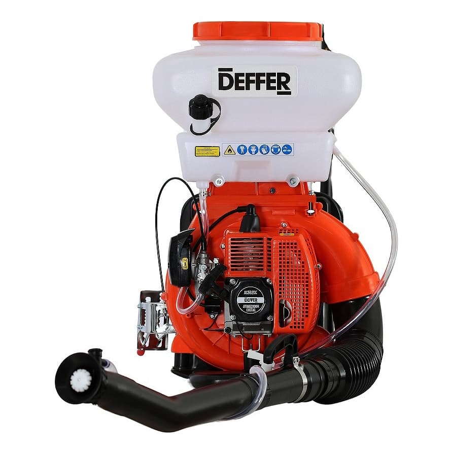 Atomizador Costal A Gasolina Pulverizador Motorizado 59,2cc 3,6cv - Deffer