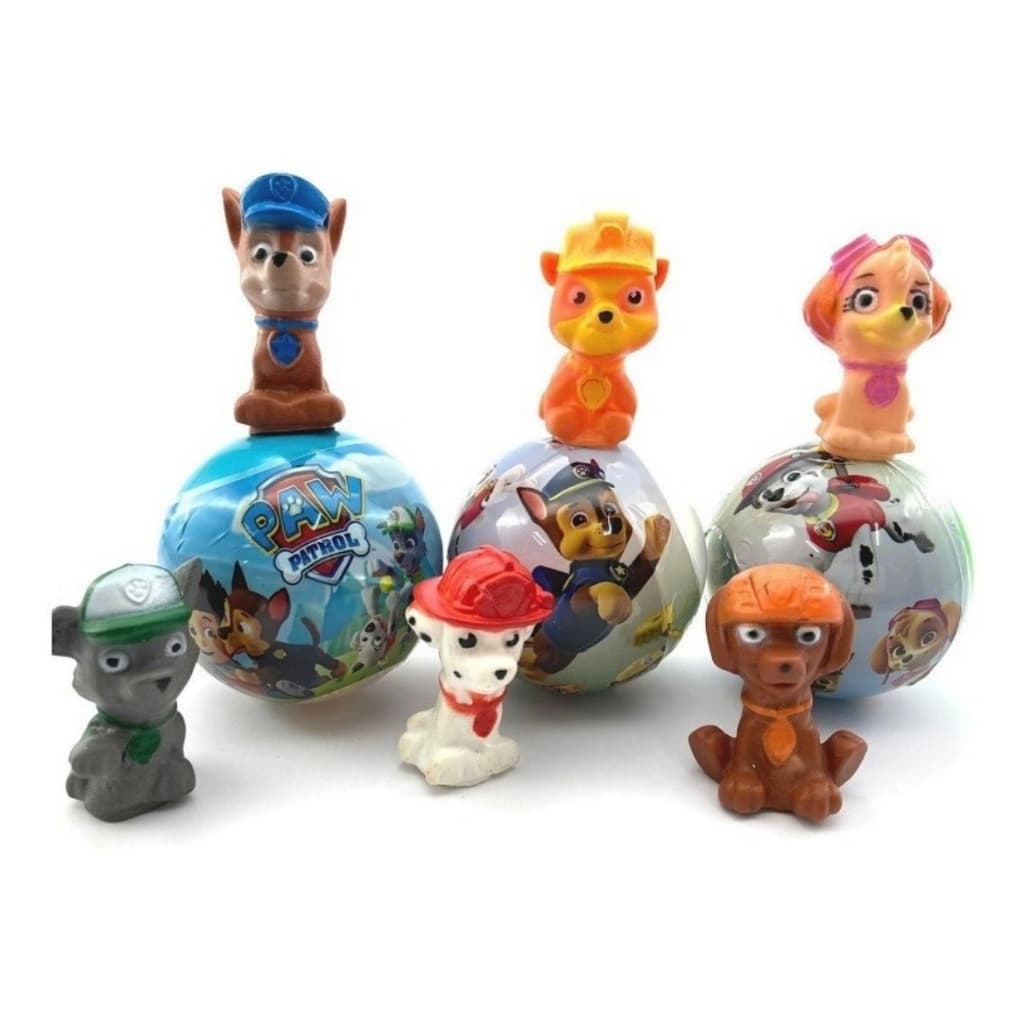 15/30 UN Brinquedos Dedoche Patrulha Canina. Ideal para Lembrancinhas de festa. Produto Novo e Lacrado.