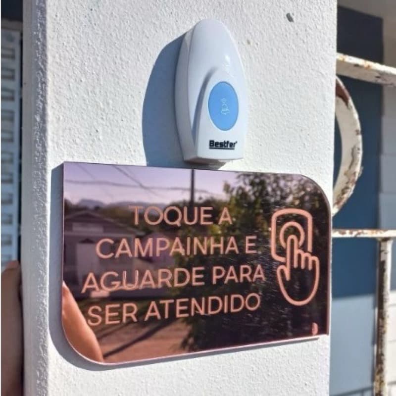 Toque a campainha para ser atendido