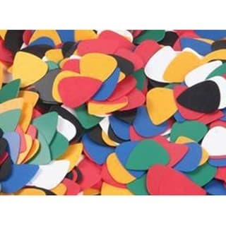 10 Palhetas Para Instrumentos De Cordas, Guitarra, Baixo, Violão Elétrico Aço ou de Nylon, Guitarra e outros
